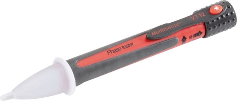 Multimetrix - vt 12 Berührungsloser Spannungsprüfer cat iii 600 v led