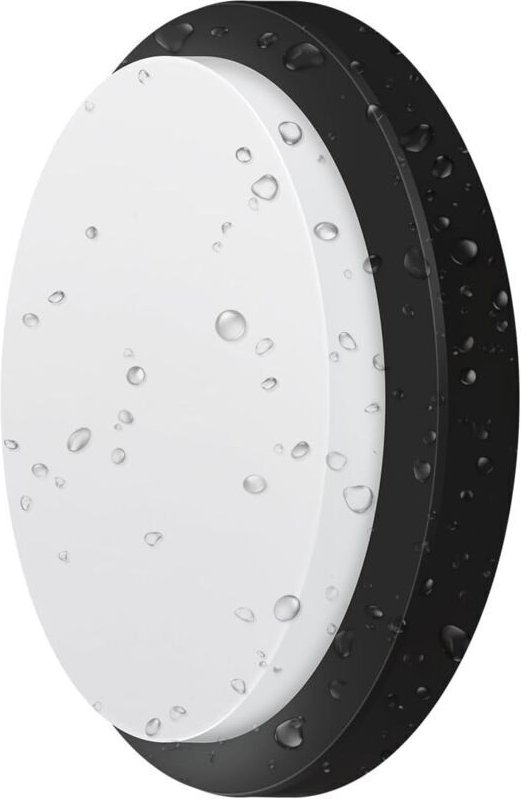 Außenwandleuchte, 13-W-LED-Deckenleuchte, schwarz, 4000 K, 980 lm, IP54 wasserdicht, 1 Stück