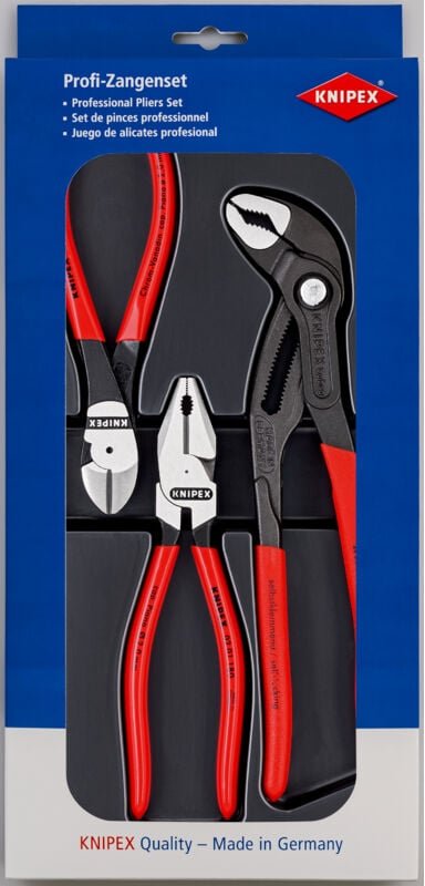 00 20 10 Werkstatt Zangen-Set 3teilig - Knipex