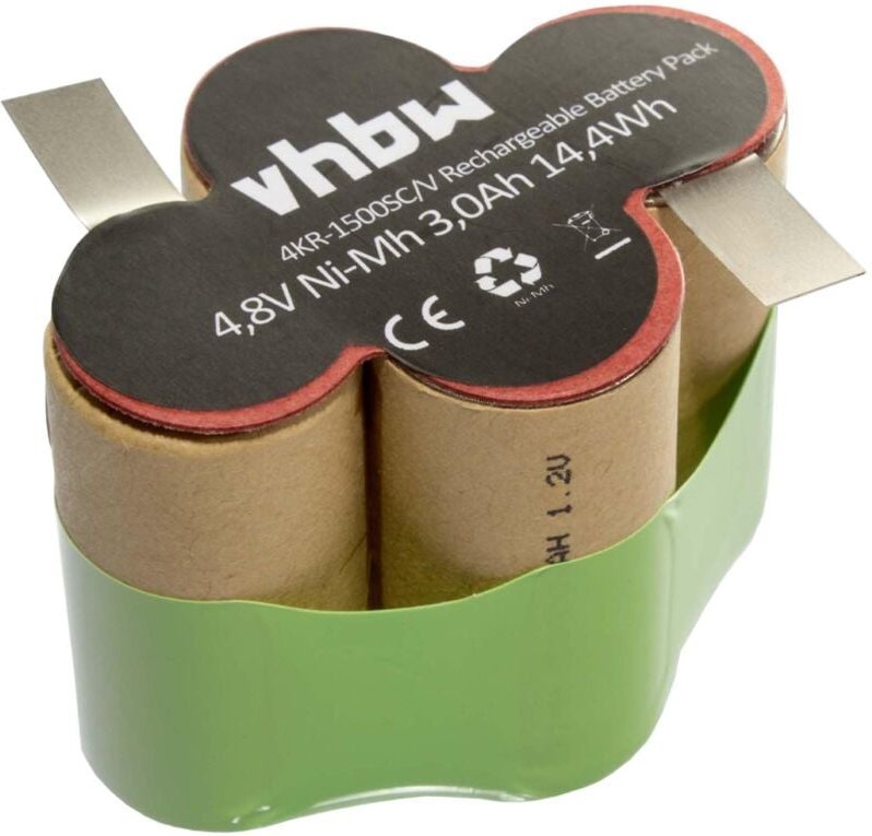 Akku kompatibel mit Kärcher Broom K55 Home Cleaner Heimroboter (3000 mAh, 4,8 v, NiMH) - Ersatz für 4KR-1500SC/V - Vhbw