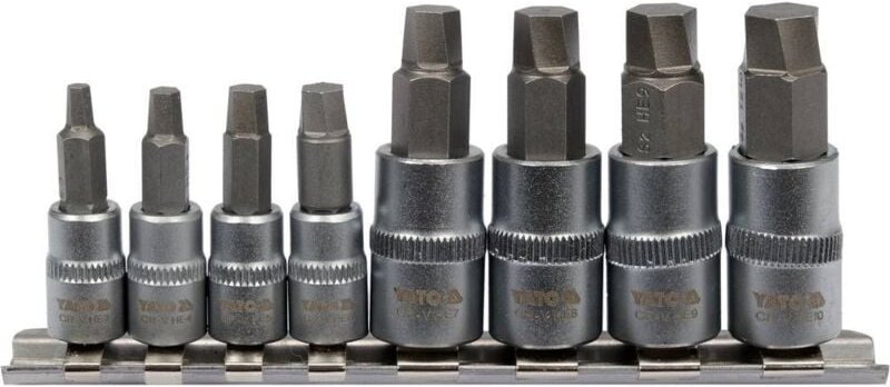 8-teiliger Sechskant-Bitsatz - YT-04580