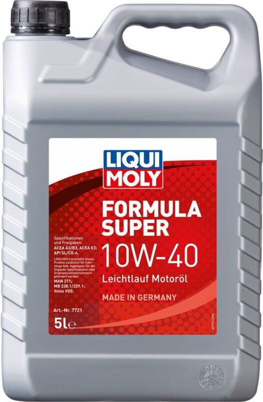 Liqui Moly - Motoröl Formula Super 10W-40 5 l Öl Motoröle Motorenöle Motorenöl