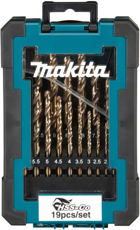 D-67561 hss-co Metallbohrer-Set (19-tlg.) - Makita