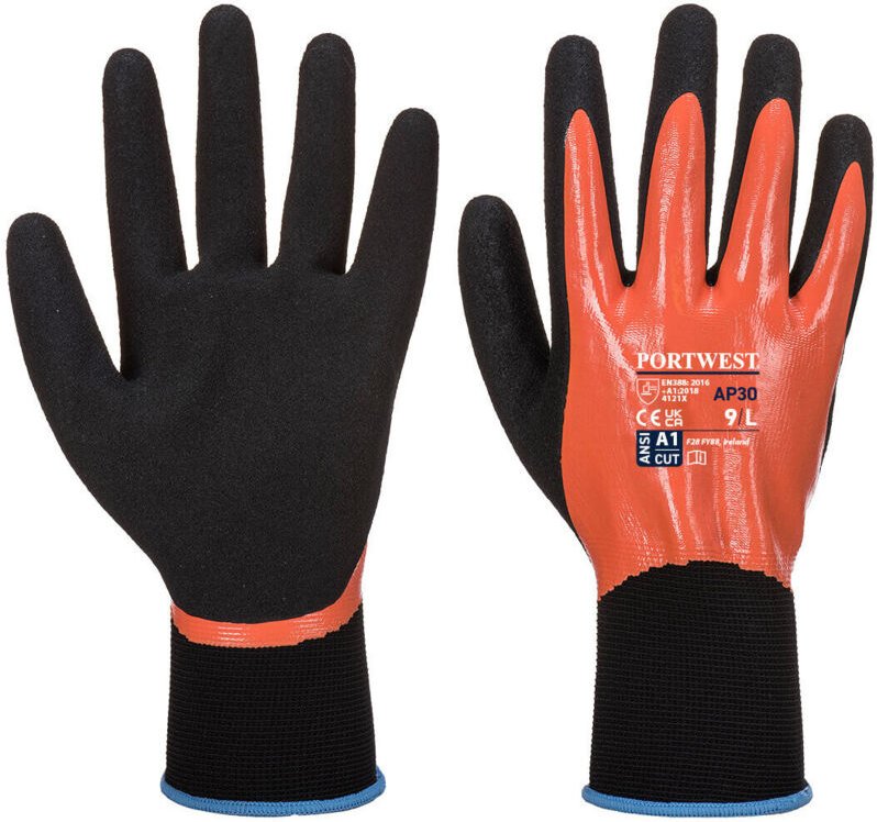 Gant Dermi Pro Farbe: Orange/Schwarz Größe XXL - Portwest