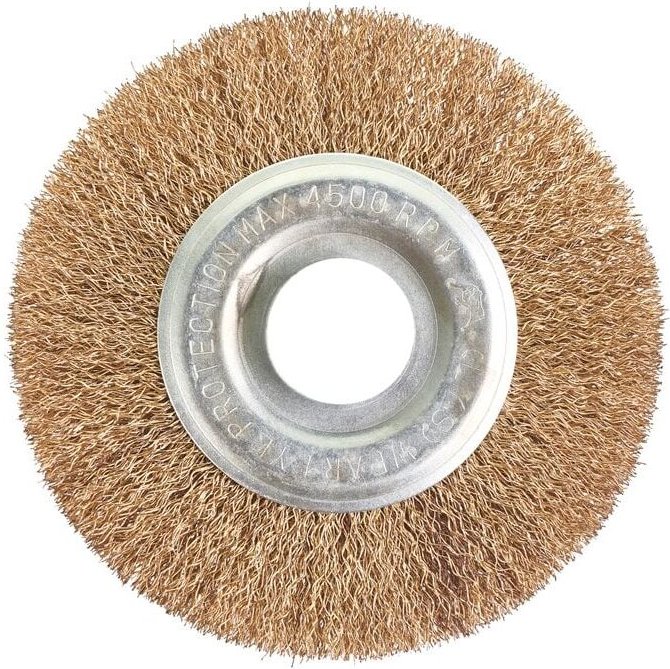 Ryobi - RAC814 Metallbürste 115 mm für Steinziegel, Reinigung von Fugen, RY18PCA