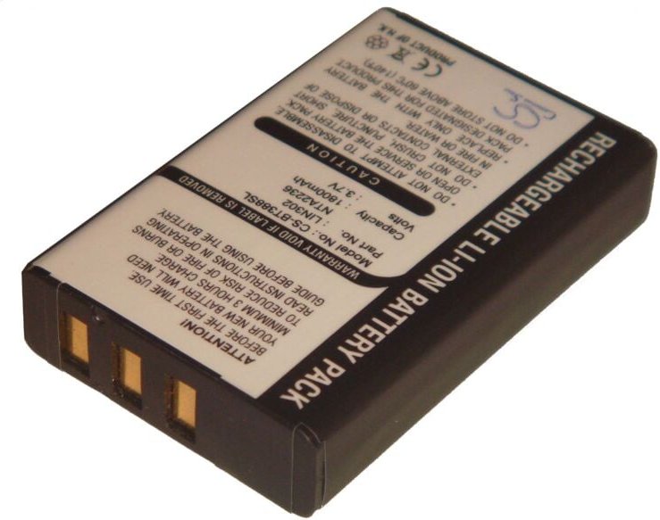 Vhbw - 1x Akku kompatibel mit gns BT-338, BT-318, BT-318x, 5840, 5843 gps Navigation Navi (1600 mAh, 3,6 v, Li-Ion)