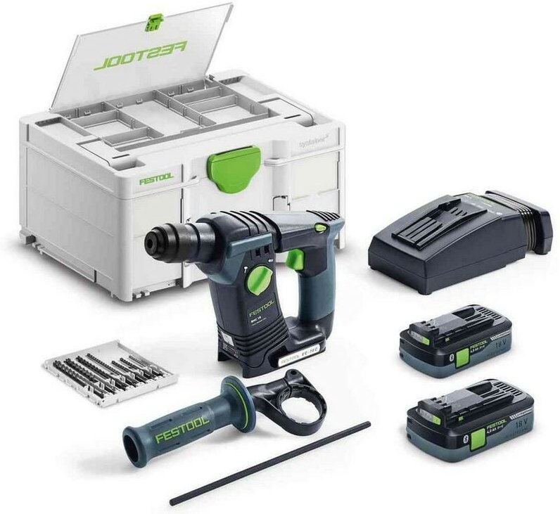 Festool Akku Bohrhammer Bohren Bohrer Kassette BHC 18 HPC4,0 I-Plus 577602