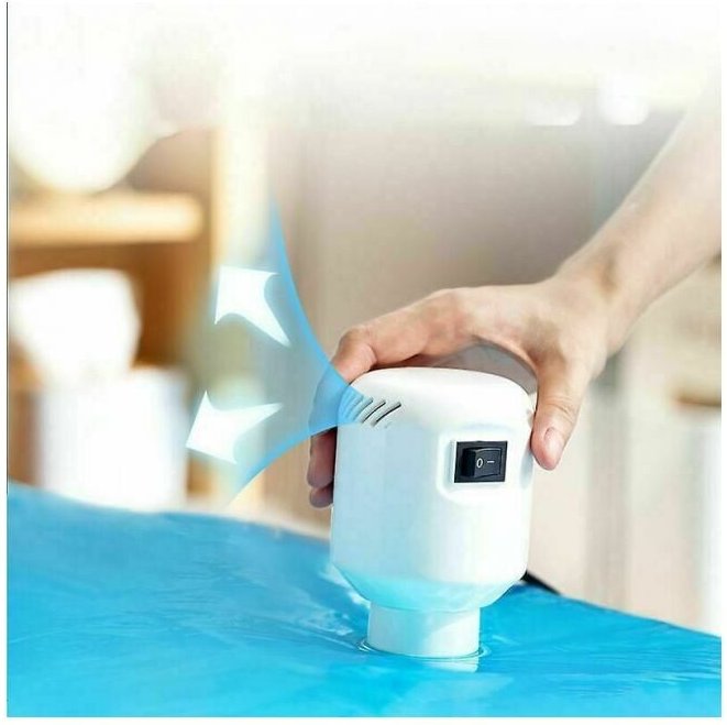 Cyslmuk - Elektrische Vakuumpumpe für die Aufbewahrung von Kleidung zu Hause und auf Reisen, bietet optimale Abdichtung ...