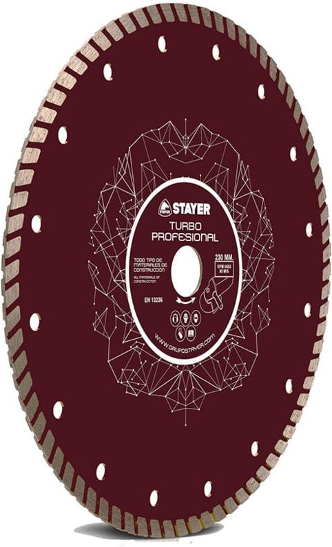 Stayer Iberica - professionelle diamantscheibe deturboprofessional turboprofessional