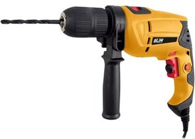 500w Bohrhammer - einstellbare Drehzahl 0-3200rpm - 13mm schlüsselloses Bohrfutter - Verriegelungstaste - inklusive Koff...