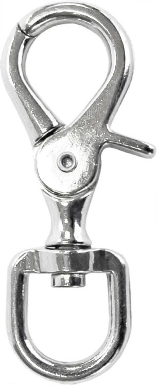 Alfa Dyser - Vernickelter Karabiner 7151 50mm