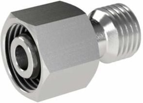 Riegler Reduzierung, Rohr-Außen-Ø Zapfen 12 mm, Muffen 10 mm, ES 1.4571