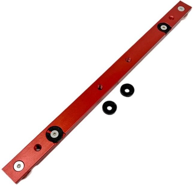 300 mm Holzbearbeitung Aluminiumlegierung Gehrungsschiene T-Spur T-Slot Tischkreissäge Router Gauge Rod diy Werkzeug rot