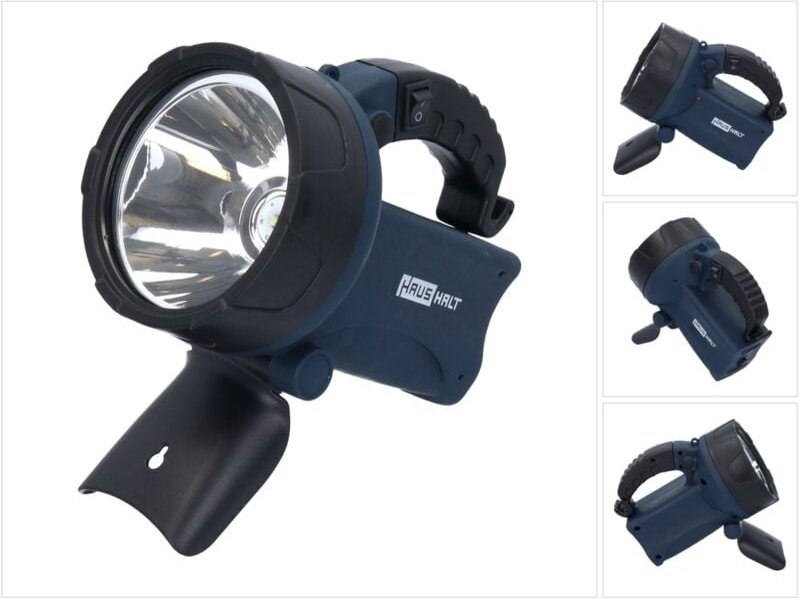 GD-1911 led Taschenlampe Arbeitsleuchte 10 Watt 800 Lumen IP65 ( 000051421897 ) Blau - Haushalt