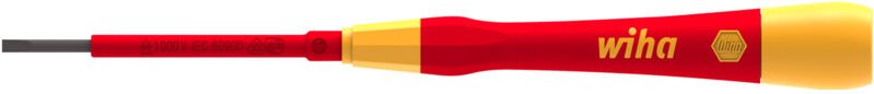 Wiha - Feinschraubendreher PicoFinish® electric (42376) Schlitz, 2,5 x 65 mm