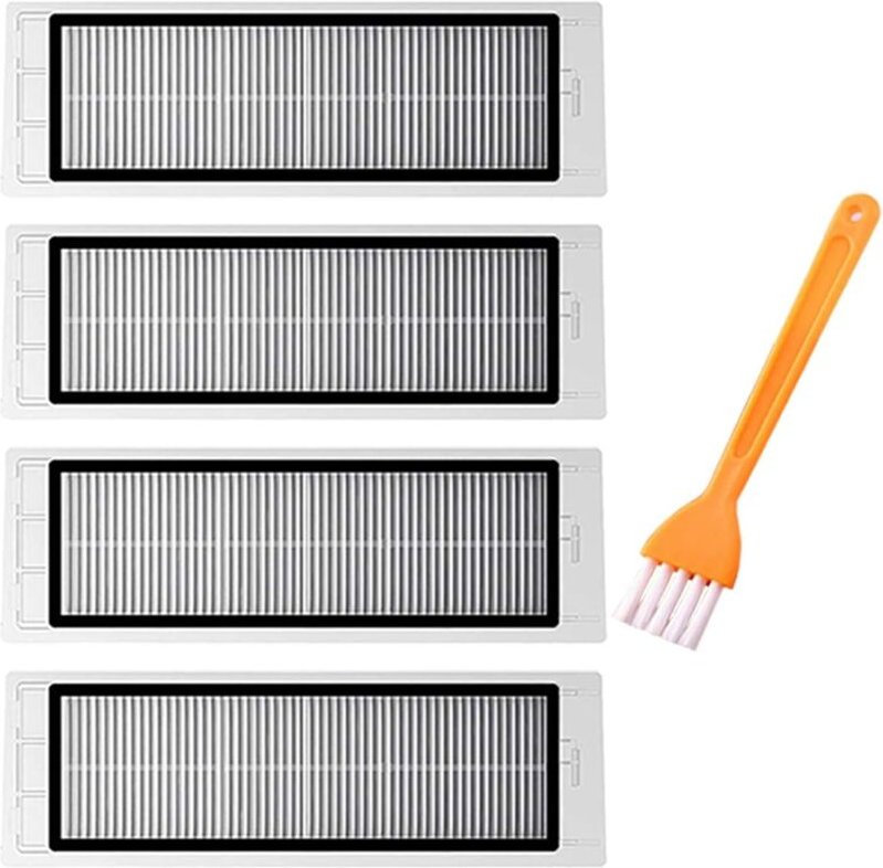 4-teiliger Ersatz-HEPA-Filter, kompatibel mit Xiaomi Roborock S5 Max S6 Pure S6 Max S6 MaxV S65 S60 S6 S55 S51 S50 S5 St...