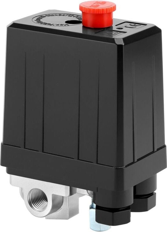 ® 4-Wege Druckschalter, 220V Druckschalter Steuerventil, für Luftkompressor