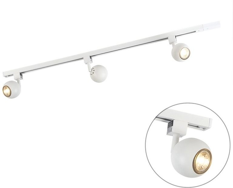 Schienensystme Gissi 3 weiß