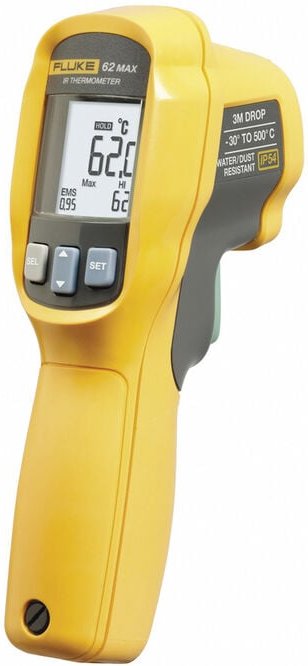 Fluke - 62 max Infrarot-Thermometer Optik 10:1 -30 - +500 °c
