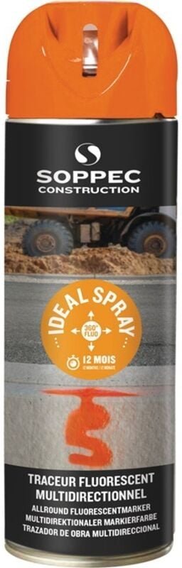 SOPPEC 141816E Markierungsspray IDEAL neonorange 500 ml