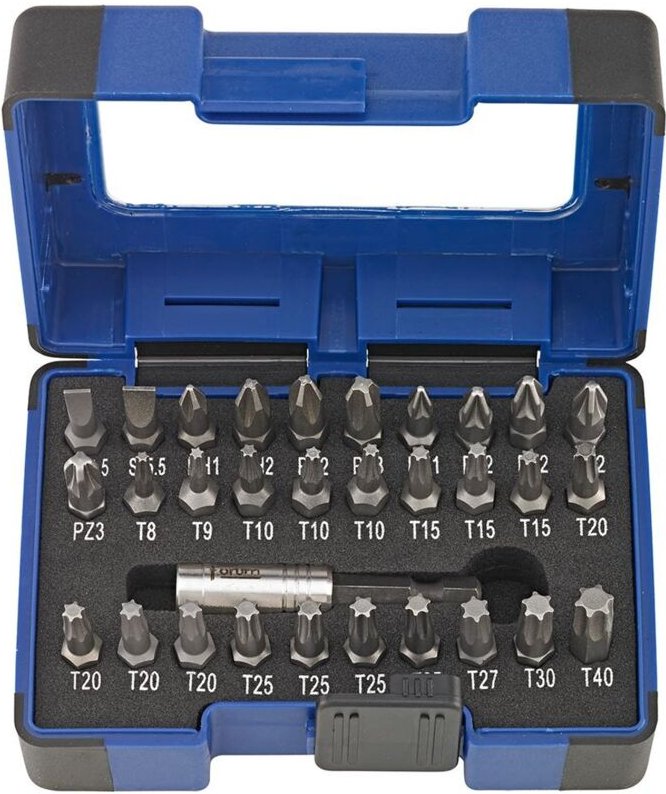 Thumbnail - Bit-Sortiment 31tlg. Holz FORUM