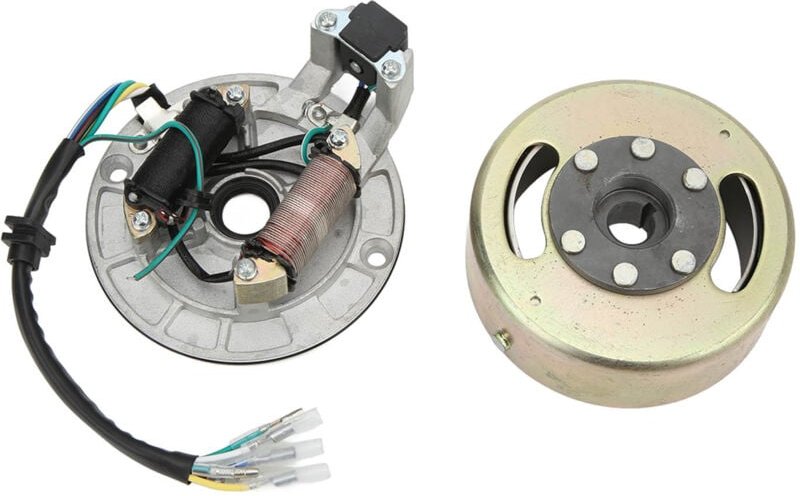 Magneto Stator Schwungrad Rotor Kit Kupfer Aluminium für 90cc 110cc 125cc 140cc Kickstarter Motor pit pro Bike - Ej.life