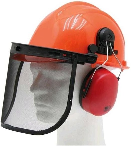 Granit - Forsthelm-Kombination Schutzhelm Gehörschutz Gesichtschutz