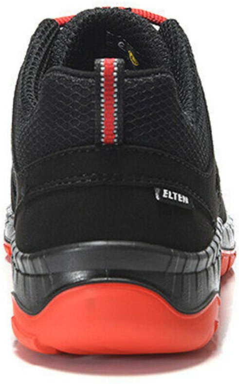 Elten Gmbh - elten Sicherheitshalbschuh 729561 maddox black-red Low esd S3, Gr. 41