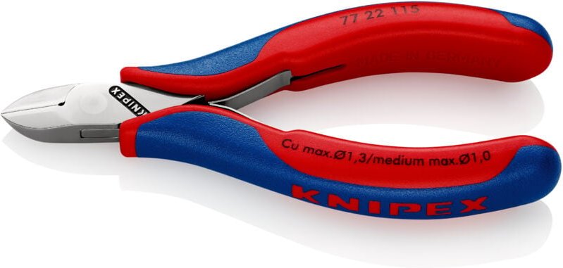 77 22 115 Elektriker Seitenschneider 115 mm - Knipex