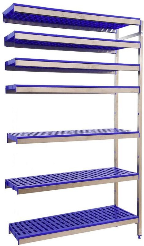 Simonrack Funktionale Regal aus blauem Edelstahl