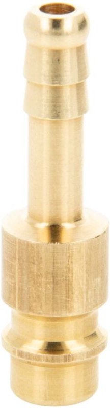 Druckluft Stecktülle NW 7,2 x Ø 6 mm Schlauchanschluss Tülle, Typ 26SF, Messing blank