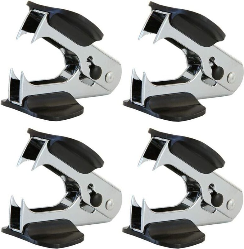 Quick Stapler, leva punti neri, pinzatrice manuale nera, pinzatrice nera disponibile, pinzatrice con estrattore per uffi...