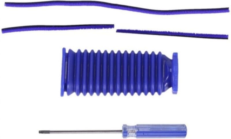 Für Staubsauger V6 V7 V8 V10 V11: Weiche Walzenbürste, Ersatzschlauch, weiche Plüschstreifen, Schraubendreher