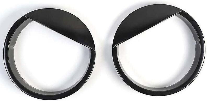 Woosien - Angry Eyes Scheinwerferblende-Abdeckung für Wrangler Tj 1997–2006, Scheinwerferblende, Lampenabdeckung