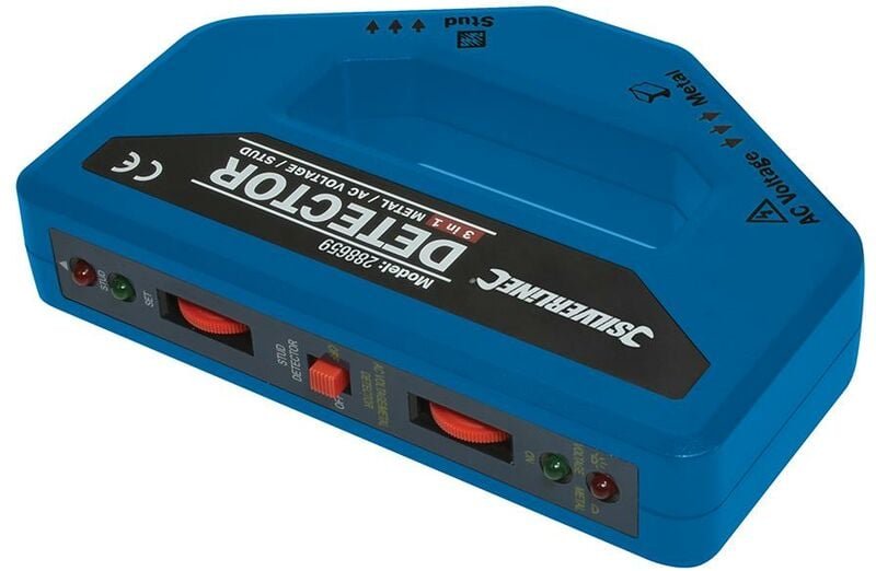 Silverline - 3-in-1-Ortungsgerät Für 9-V-Batterie (PP3)