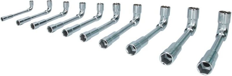 Doppel-Steckschlüssel-Satz, 10-tlg