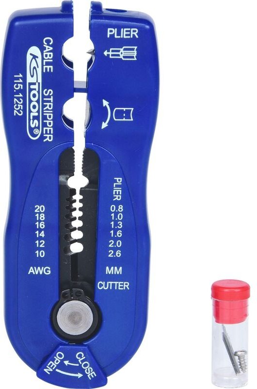 Multifunktions-Abisolierwerkzeug, 0,8-2,6mm