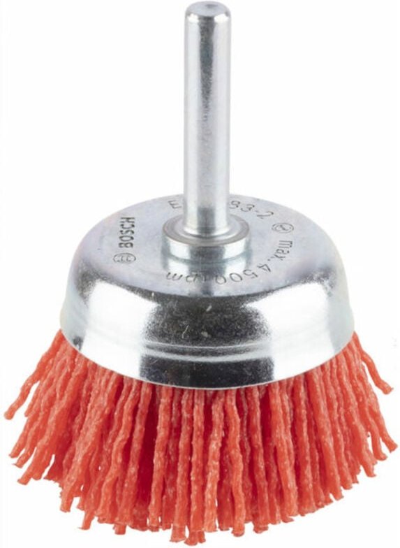 Bosch Topfbürste Nylonborste mit Korund 50 mm 1 mm