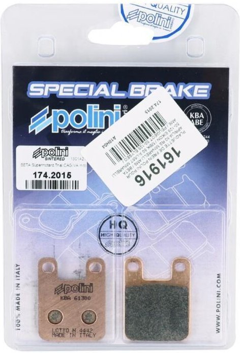 bremsbelag polini für roller suzuki 50 ay w katana r neu