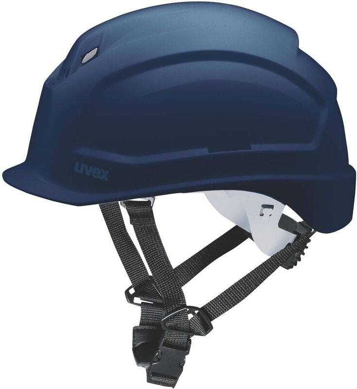 Uvex - Schutzhelm pheos s-kr 9772 kurzer Schirm Drehrad blau