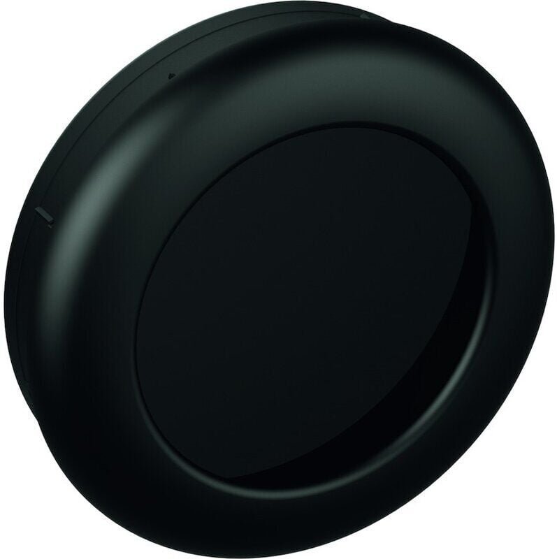 Einlassmuschel 538 mlb Polyamid matt 90 tiefschwarz Länge 75 mm Breite 75 mm