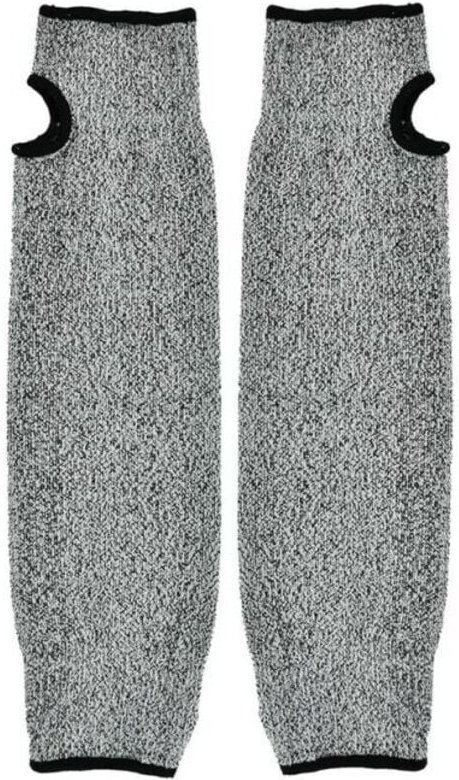 35 cm) Armschutzärmel, Schnittfeste Ärmel Sicherheitsarmärmel Schnittfeste Arbeitshandschuhe für Garten, Küche und Bauer...