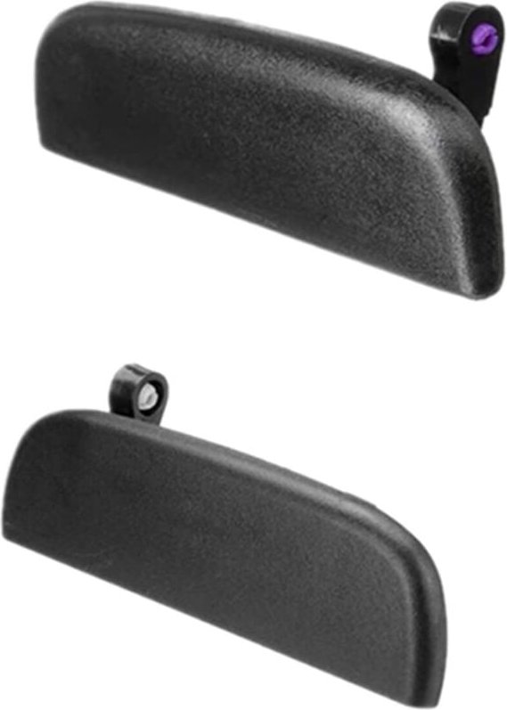 Schwarze vordere und hintere Außentürgriffe für Autos, links oder rechts, kompatibel mit Suzuki New Alto A-Star Ignis St...