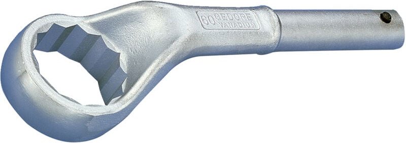 Zugringschlüssel 2 a 24 Schlüsselweite 24 mm Länge 180 mm gekröpft