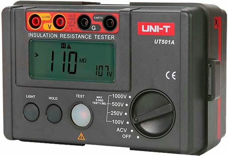 Uni-t - Isolationsmessgerät 1000v Ut501a