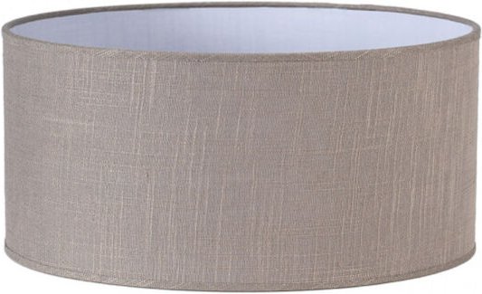 Zylindrischer Lampenschirm happy m10 leinengrau 60dx60dx30h