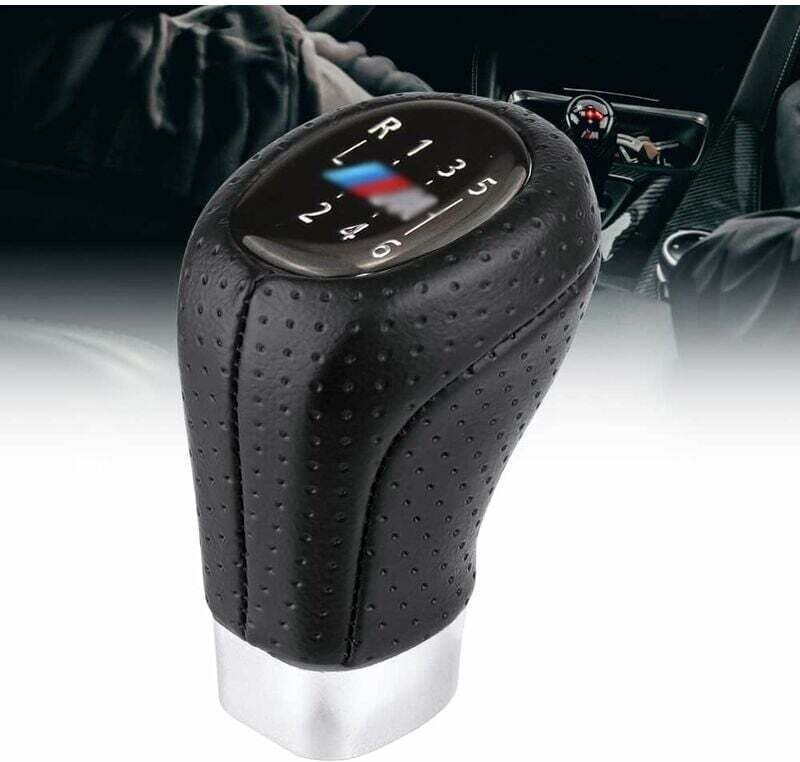 6-Gang-Schaltknauf für BMW E34-E93, ergonomisch, komfortabel und kompatibel mit 3er, 5er, X1, X3, X5