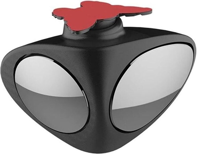 2CS Auto Toter Winkel Rückspiegel, Konvexer Zusatzspiegel für Vorder- und Hinterreifen, 360° Selbstklebend, KFZ Rückansi...
