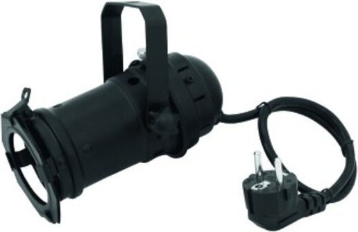 Eurolite - PAR-16 Spot GU-10 Halogen-PAR-Scheinwerfer Schwarz