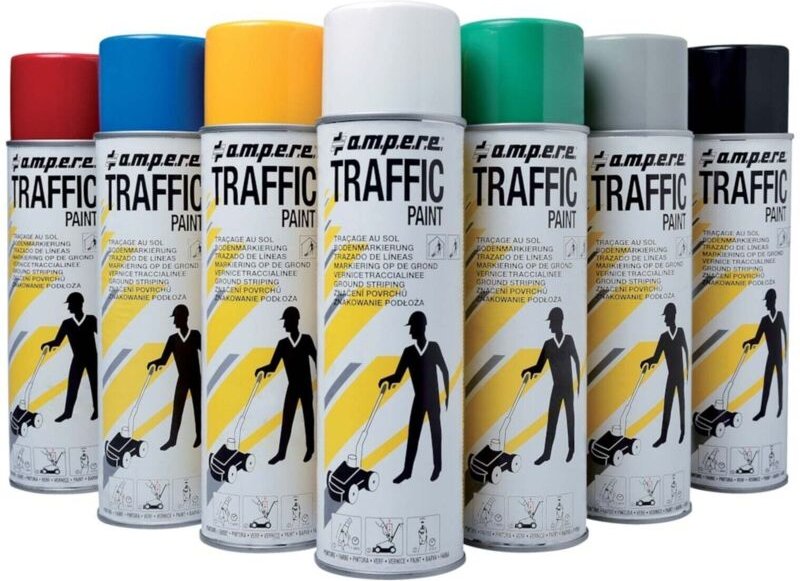 E-COLL Bodenmarkierspray Traffic P gelb 500ml